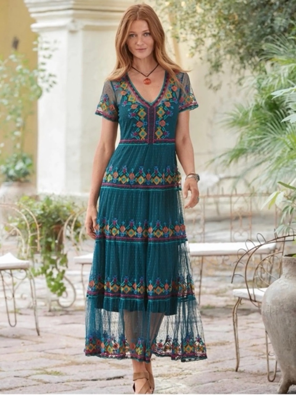 Sundance, Alize Mesh Dress, NWT!